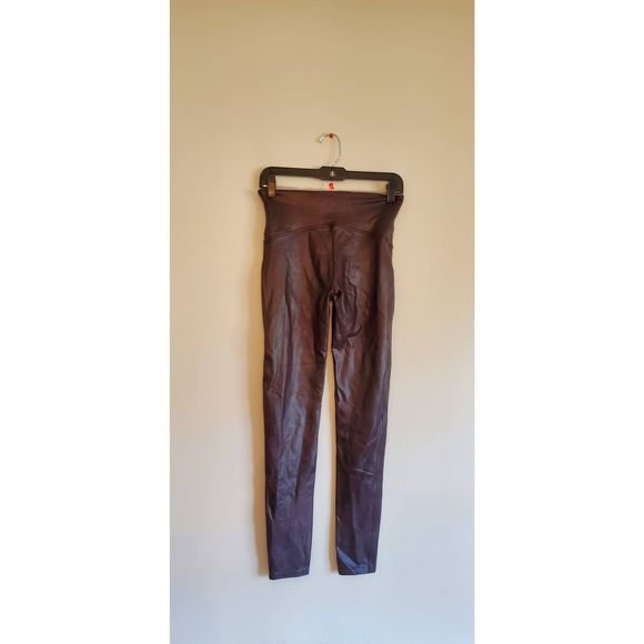 SPANX Chocolate High-Rise Leggings - Picture 3 of 3